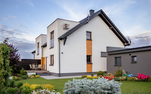 Dwa domy jednorodzinne - bliźniak